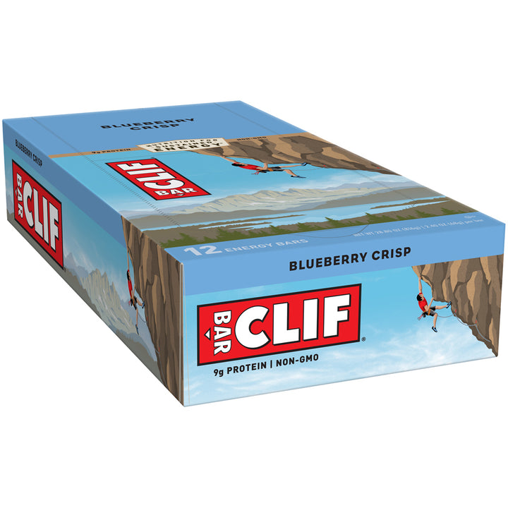 Clif Clif Bar Blueberry Crisp-2.4 oz.-12/Box-16/Case