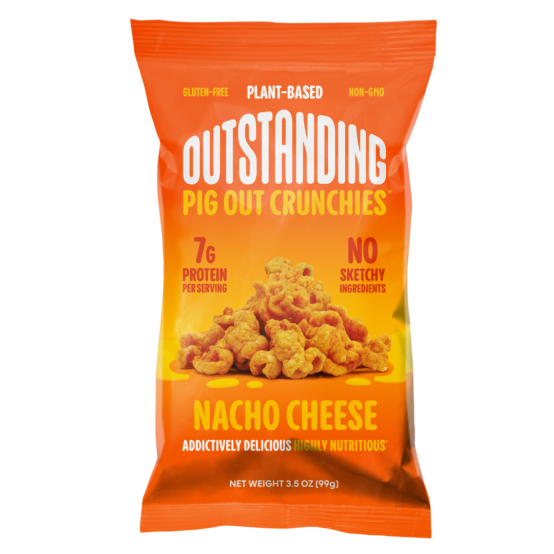 Pigout Crunchies Crunchies Nacho Cheese-3.5 oz.-12/Case