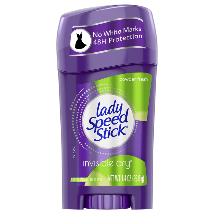 Lady Speed Stick Antiperspirant Invisible Dry Powder Fresh-1.4 oz.-6/Box-2/Case
