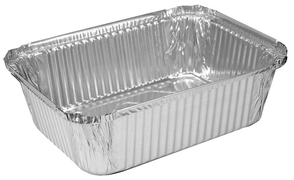 Hfa Handi-Foil 5 lb. Aluminum Oblong Pan-1 Piece-250/Case