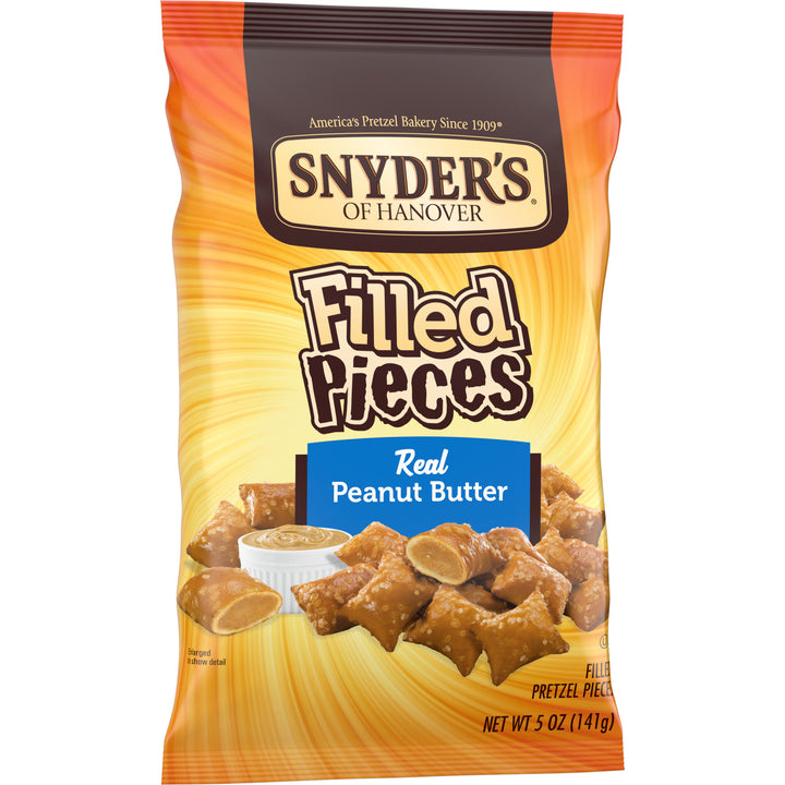 Snyder's Of Hanover Pretzel Pieces Peanut Butter Filled-5 oz.-8/Case