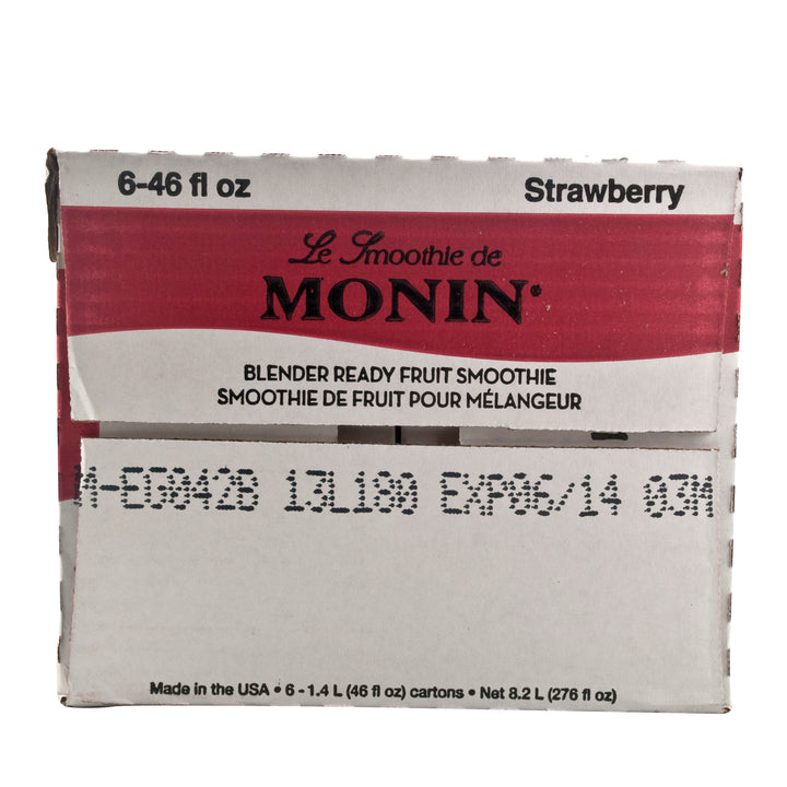 Monin Strawberry Smoothie-46 fl oz.s-6/Case