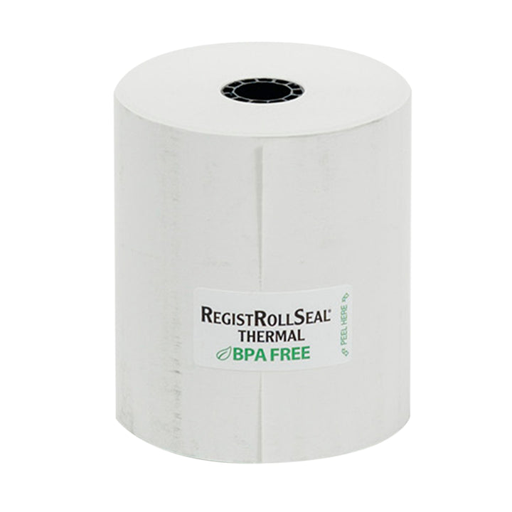 National Checking Register Roll 3.13 X 230' 1 Ply White Thermal 1-50-50 Roll-1/Case