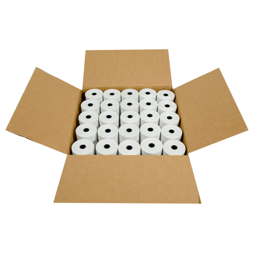 National Checking Register Roll 3.13 X 230' 1 Ply White Thermal 1-50-50 Roll-1/Case