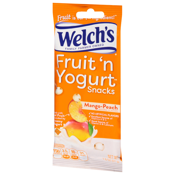 Welch's Fruit 'N Yogurt Mango Peach-1.8 oz.-10/Box-4/Case