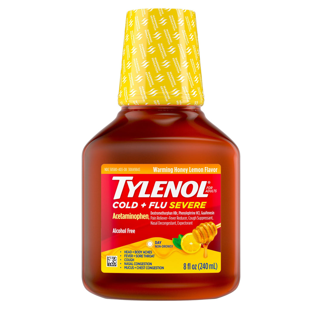 Tylenol Cough & Congestion Liquid 24/8 Fl Oz.