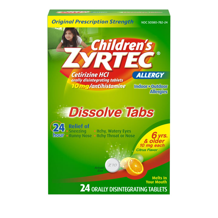 Zyrtec Children's Allergy Dissolve 24/24 Cnt.