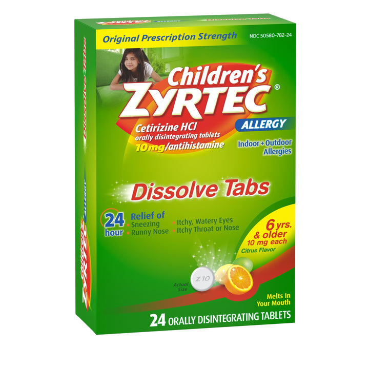 Zyrtec Children's Allergy Dissolve 24/24 Cnt.