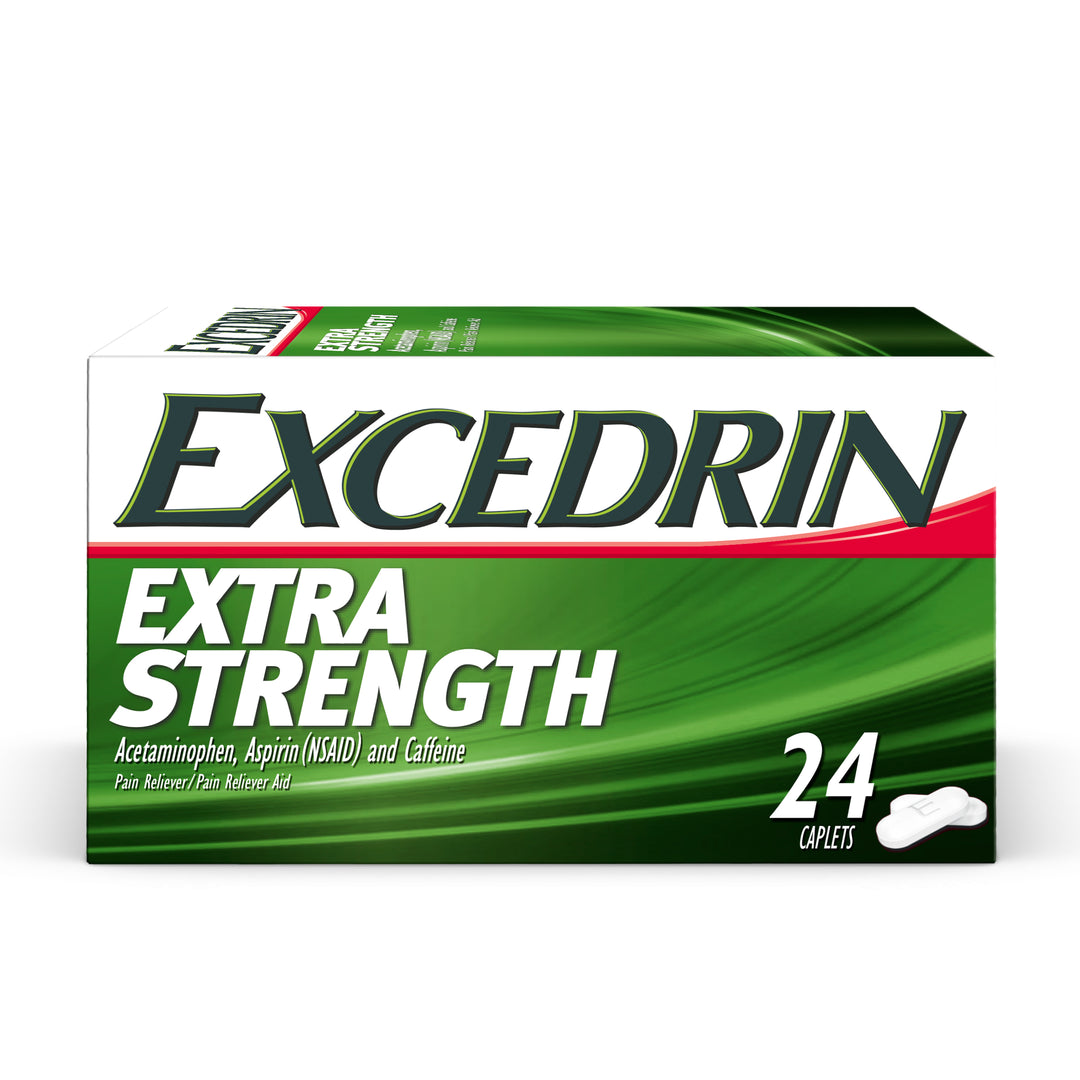 Excedrin Extra Strength-24 Each-3/Box-8/Case