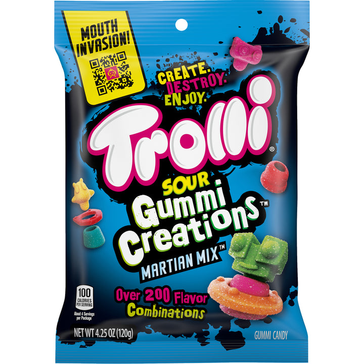 Trolli Creations Gummy Candy-4.25 oz.-12/Case