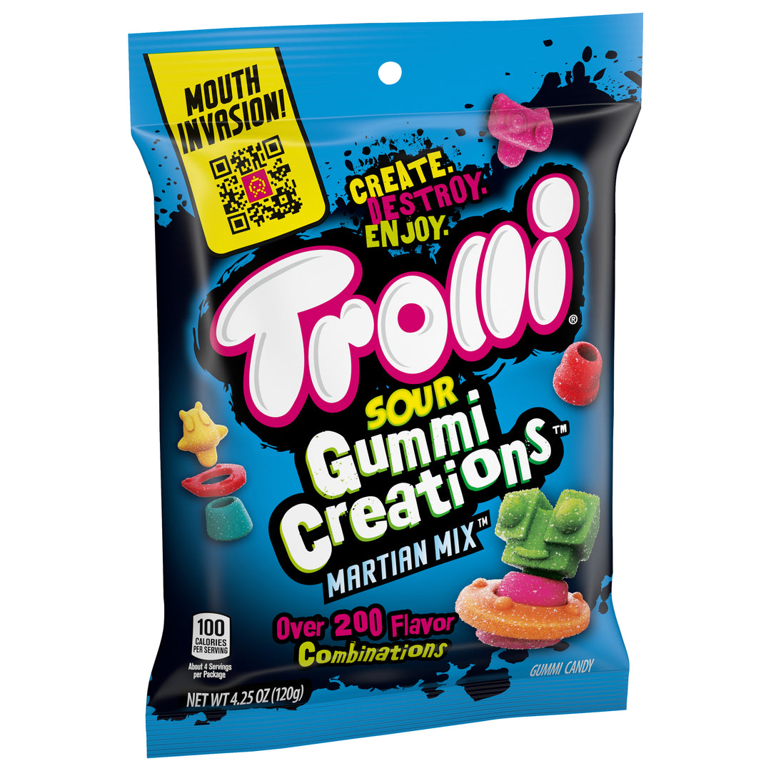 Trolli Creations Gummy Candy-4.25 oz.-12/Case