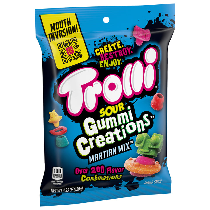 Trolli Creations Gummy Candy-4.25 oz.-12/Case