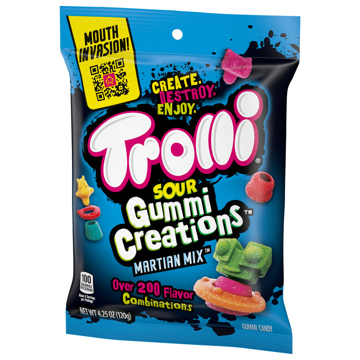 Trolli Creations Gummy Candy-4.25 oz.-12/Case