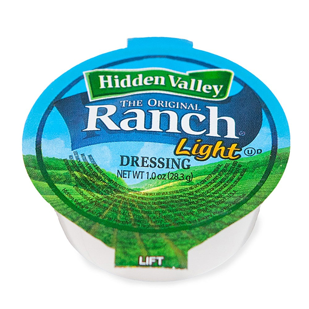 Hidden Valley Original Light Ranch Dressing, 1 Ounce, 160 Per Case Hidden Valley Original Light Ranch Dressing, 1 Ounce, 160 Per Case