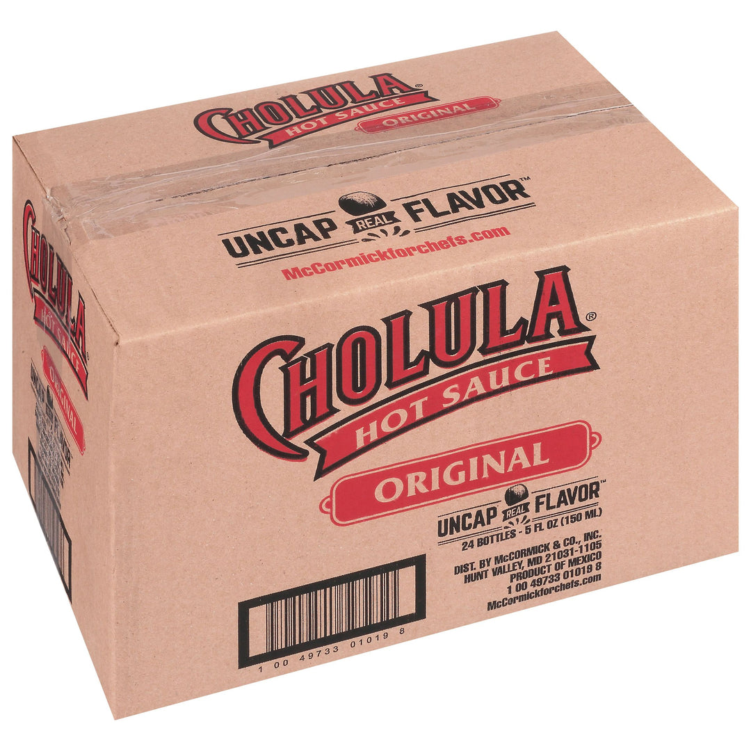 Cholula Original Hot Sauce Bottle-5 fl oz.-24/Case