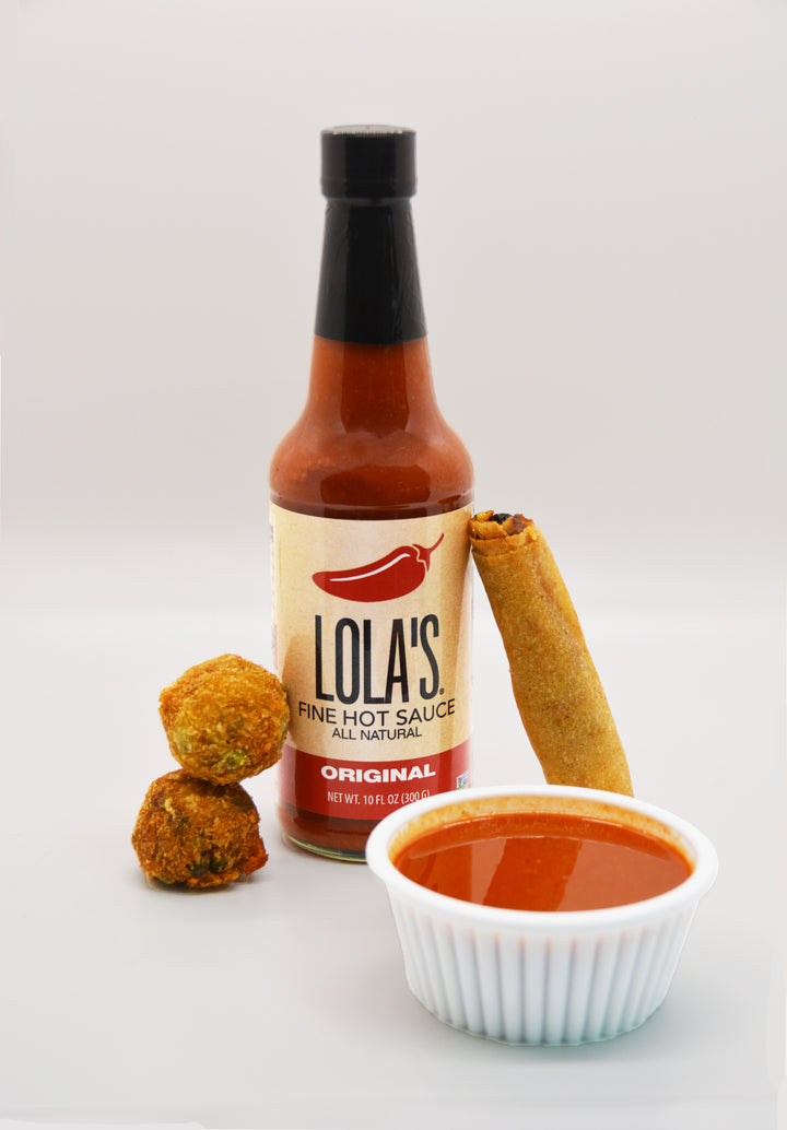 Lola's Fine Hot Sauce Original Hot Sauce Bottle-10 fl oz.-6/Case