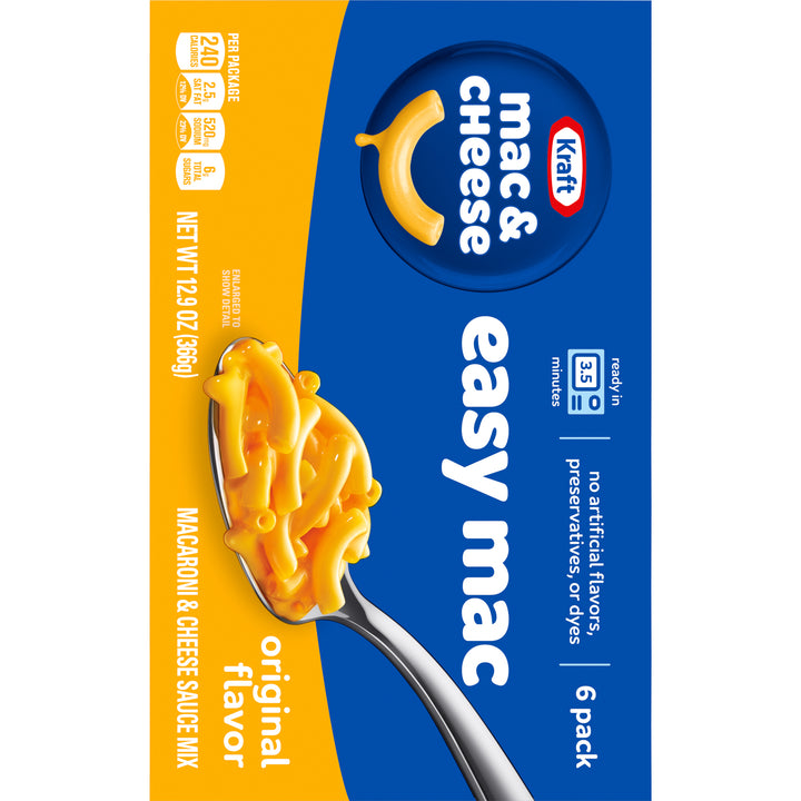 Kraft Easy Macaroni & Cheese Single Serve-12.9 oz.-8/Case