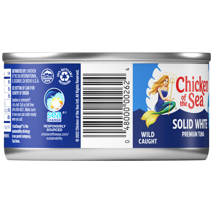 Chicken Of The Sea Solid Albacore Tuna In Water-12 oz.-24/Case