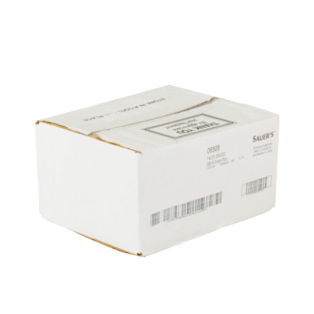 Sauer Taco Sauce-9 Gram-1/Case