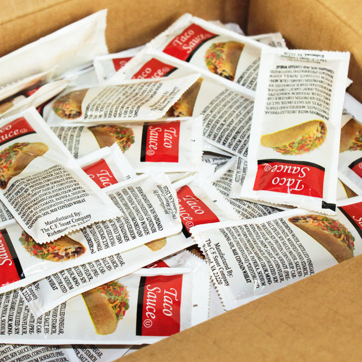 Sauer Taco Sauce-9 Gram-1/Case
