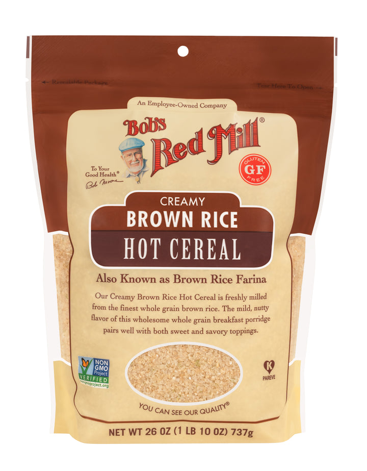 Bob's Red Mill Natural Foods Inc Gluten Free Cereal Brown Rice Farina-26 oz.-4/Case