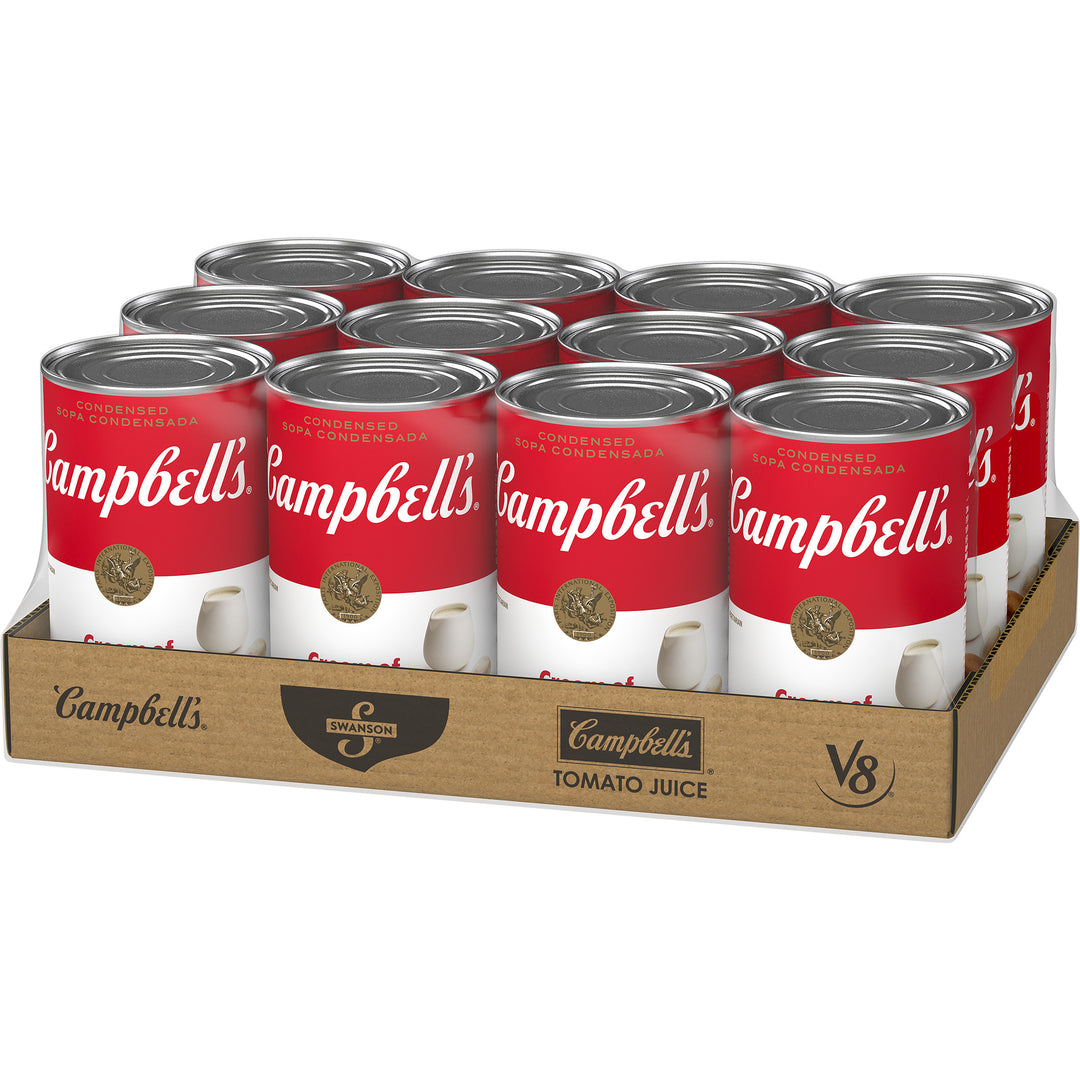 Campbell's Classic Cream Of Mushroom Condensed Shelf Stable Soup-50 oz.-12/Case