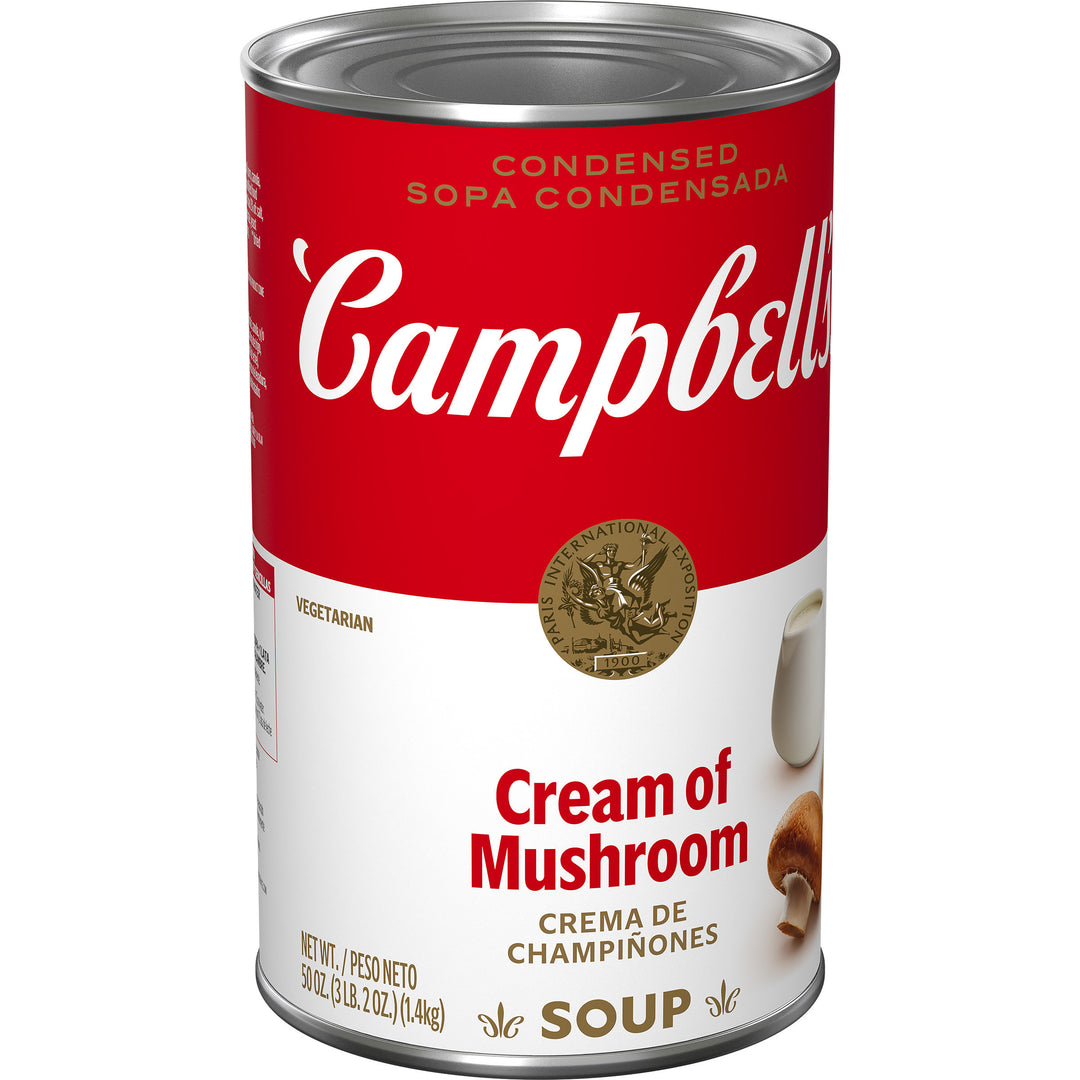Campbell's Classic Cream Of Mushroom Condensed Shelf Stable Soup-50 oz.-12/Case