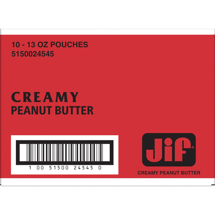 Jif Squeezable Pouch-13 oz.-10/Case