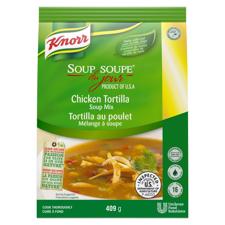 Knorr Soup Du Jour Chicken Tortilla Mix-14.4 oz.-4/Case