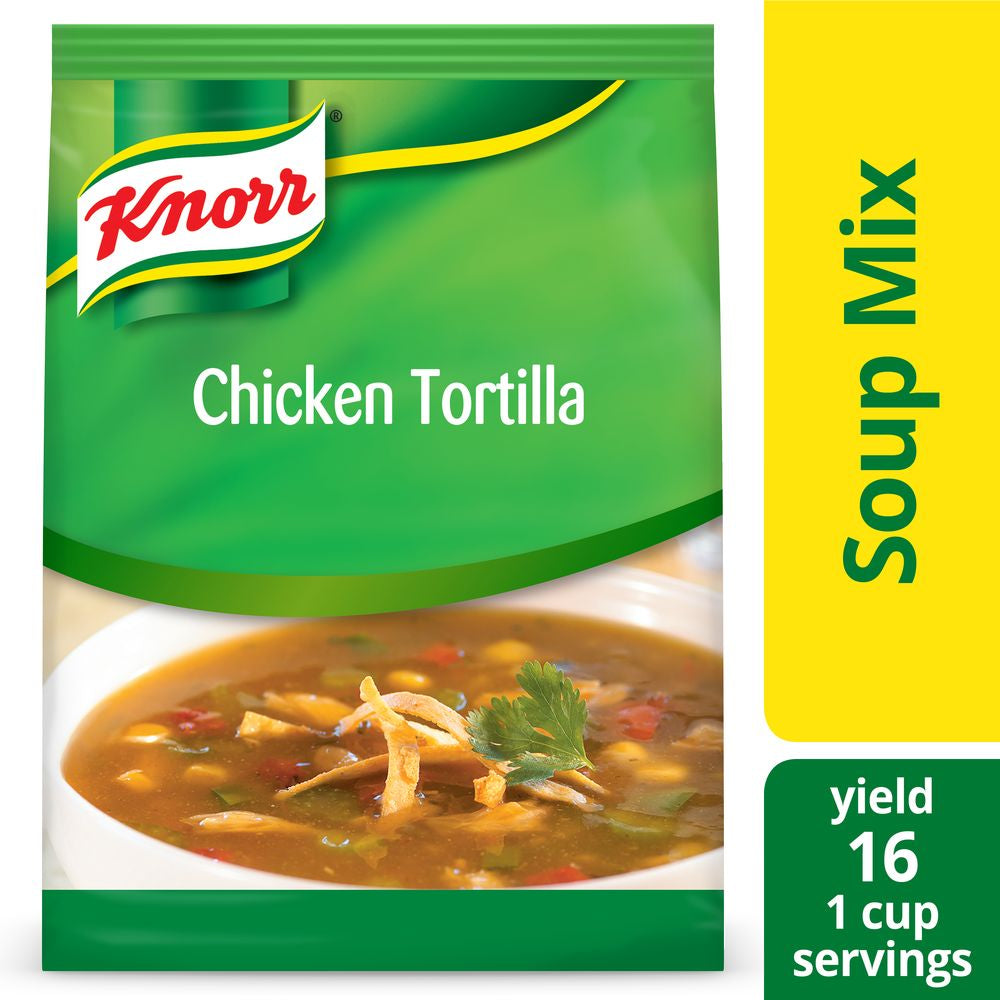 Knorr Soup Du Jour Chicken Tortilla Mix-14.4 oz.-4/Case