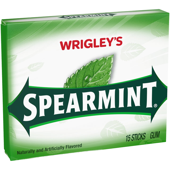 Wrigley's Gum Wrigley Spearmint-15 Piece-3/Box-20/Case