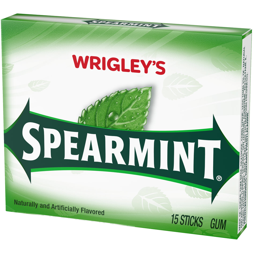 Wrigley's Gum Wrigley Spearmint-15 Piece-3/Box-20/Case