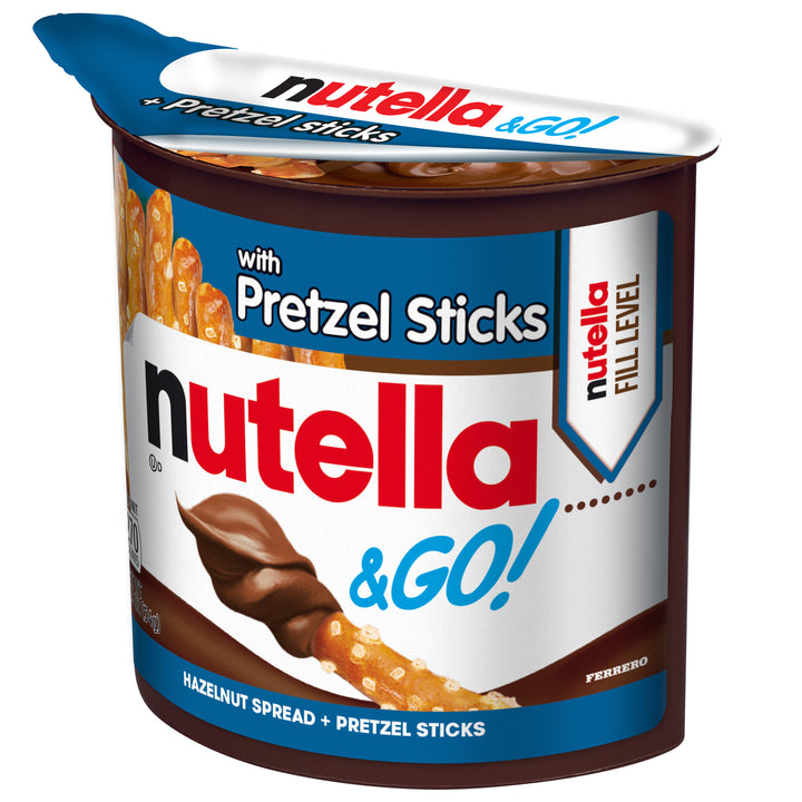 Nutella & Go Hazelnut Spread With Pretzels-1.9 oz.-24/Case