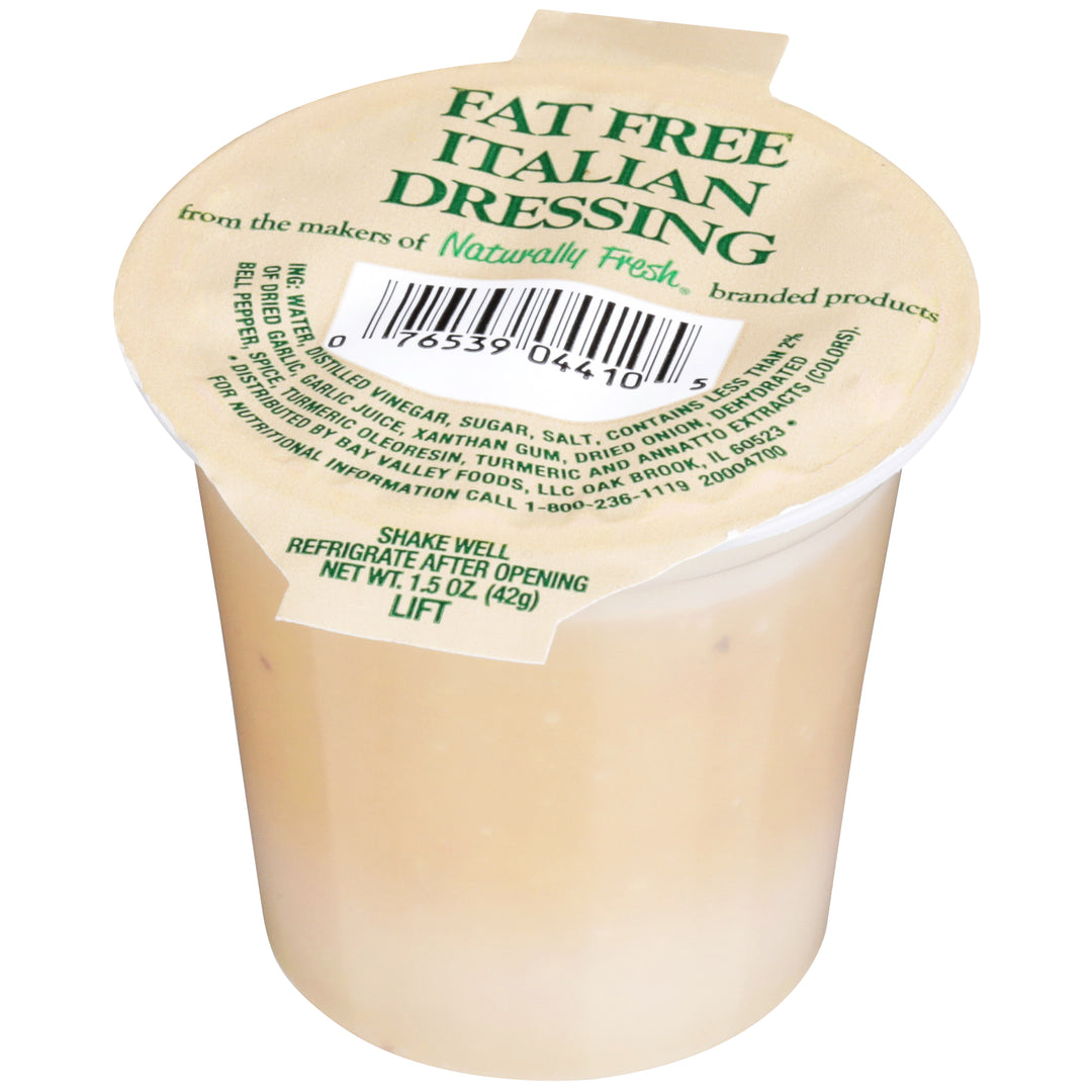 Naturally Fresh Fat Free Italian Dressing Single Serve-1.5 oz.-100/Case