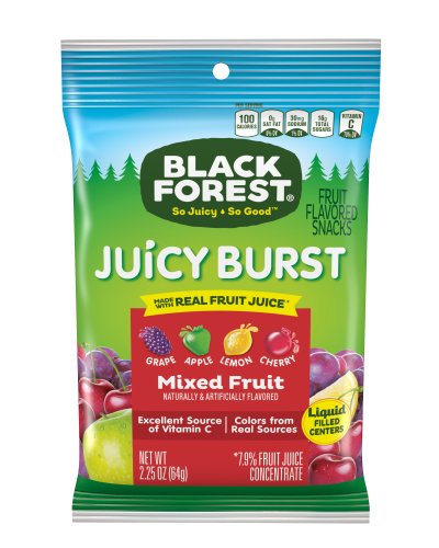 Black Forest Vending Fruit Snacks-2.25 oz.-48/Case
