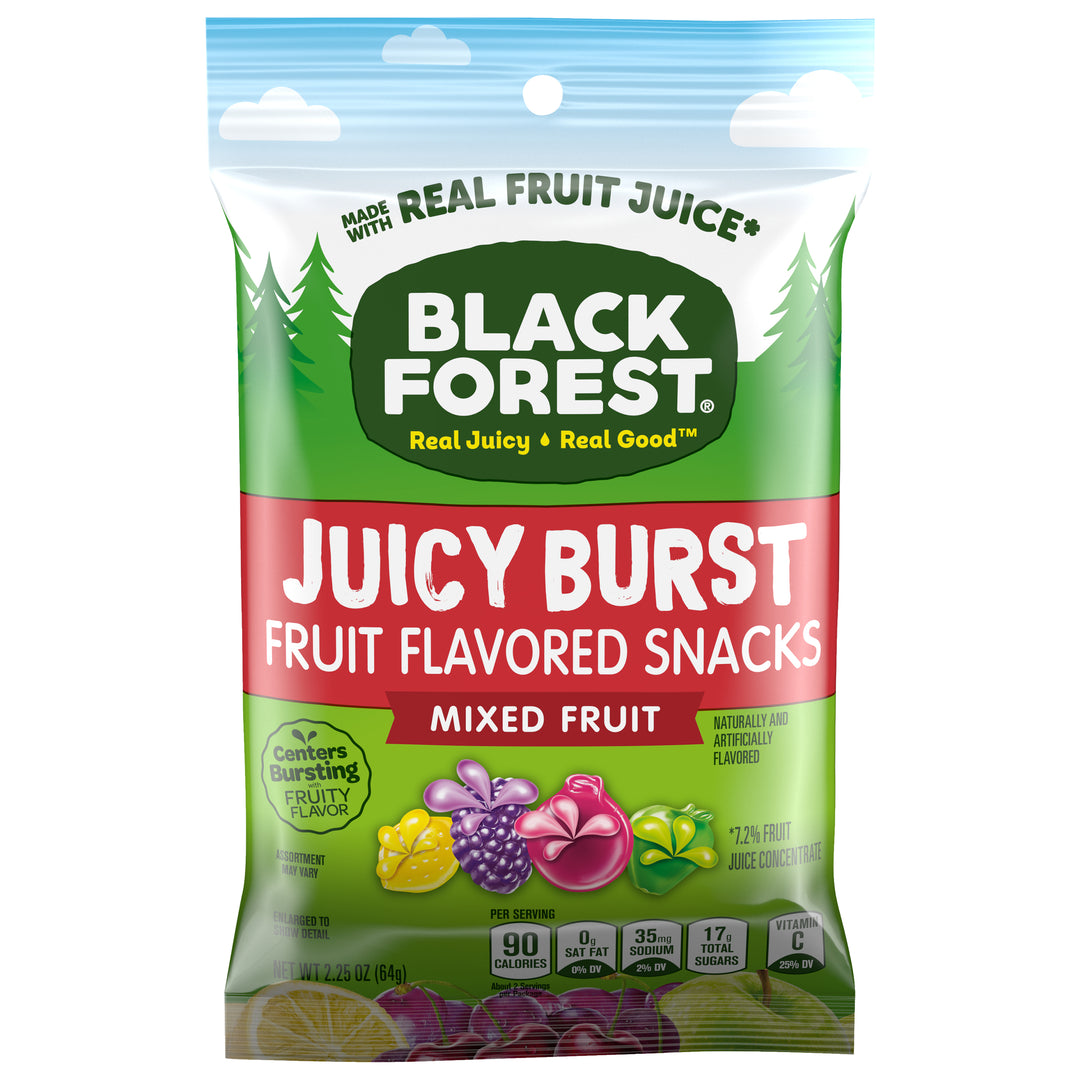 Black Forest Vending Fruit Snacks-2.25 oz.-48/Case