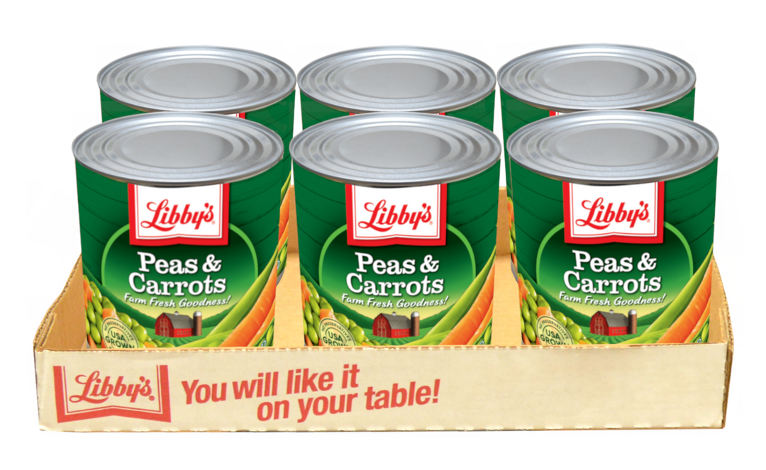 Libby's Vegetable Libby Peas Carrot-105 oz.-6/Case
