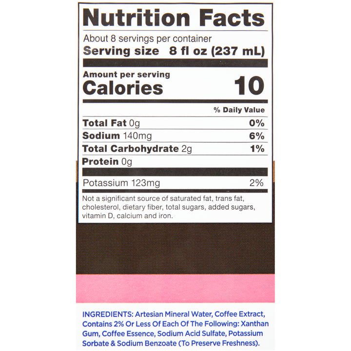 Thick It Clear Advantage Zero Calorie-Gluten Free-Thickened Coffee With Nectar Consistency-64 fl oz.-4/Case