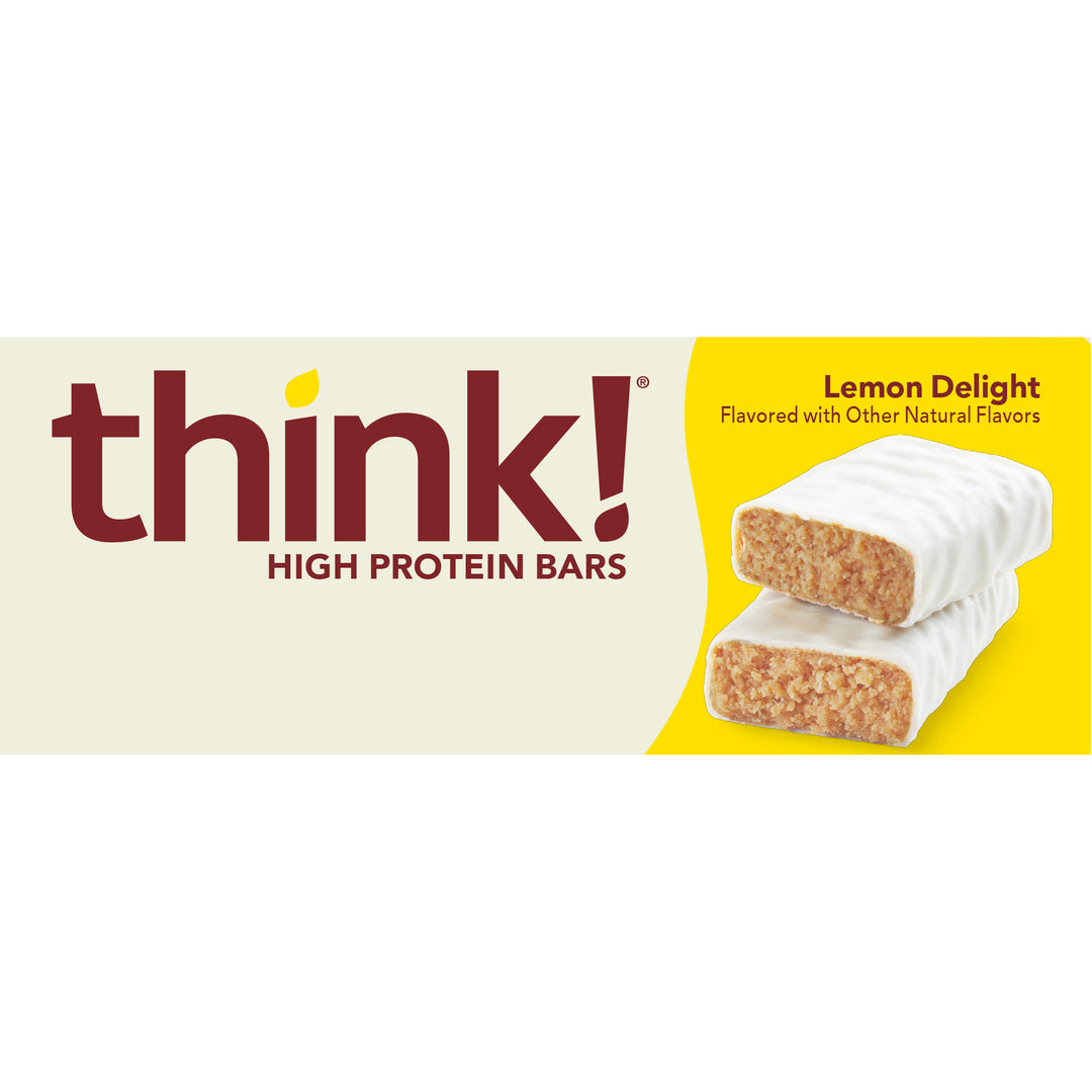 Thinkthin Lemon Delight Bar-2.1 oz.-10/Box-12/Case
