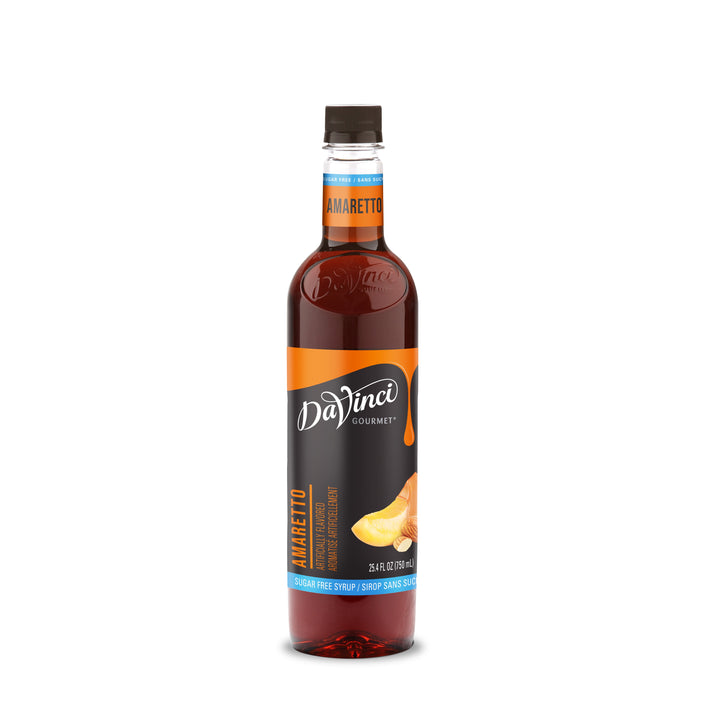 Davinci Gourmet Gourmet Sugar Free Amaretto Syrup-750 Milliliter-4/Case
