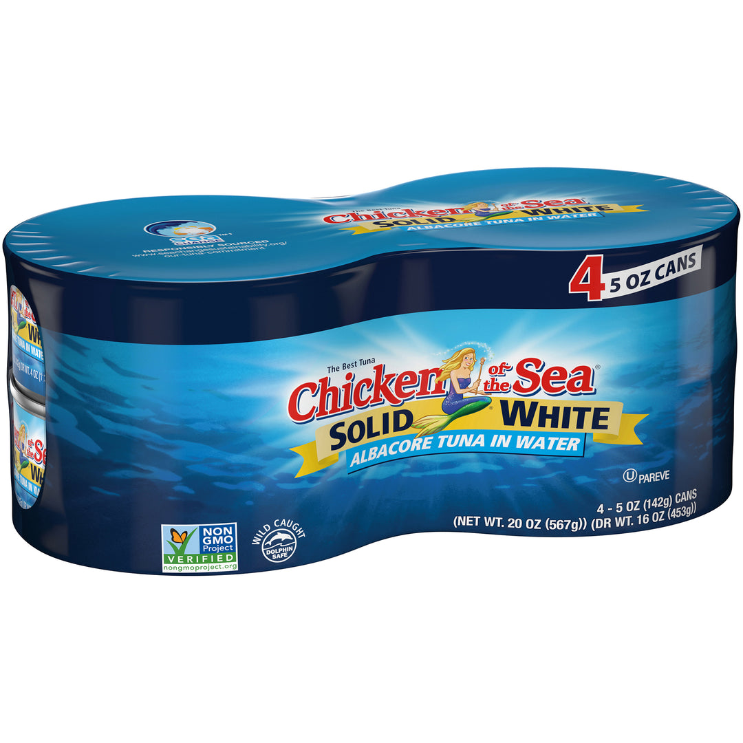 Chicken Of The Sea Solid Albacore Tuna In Water-20 oz.-6/Case