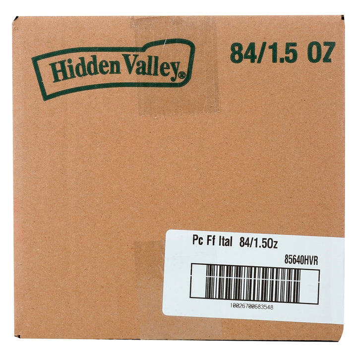 Hidden Valley Fat Free Golden Italian Dressing Single Serve-1.5 oz.-84/Case