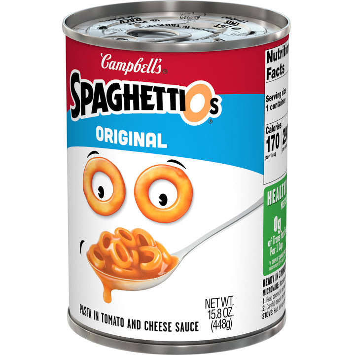 Campbell's Spaghetti O's Tomato Pasta-15.8 oz.-24/Case