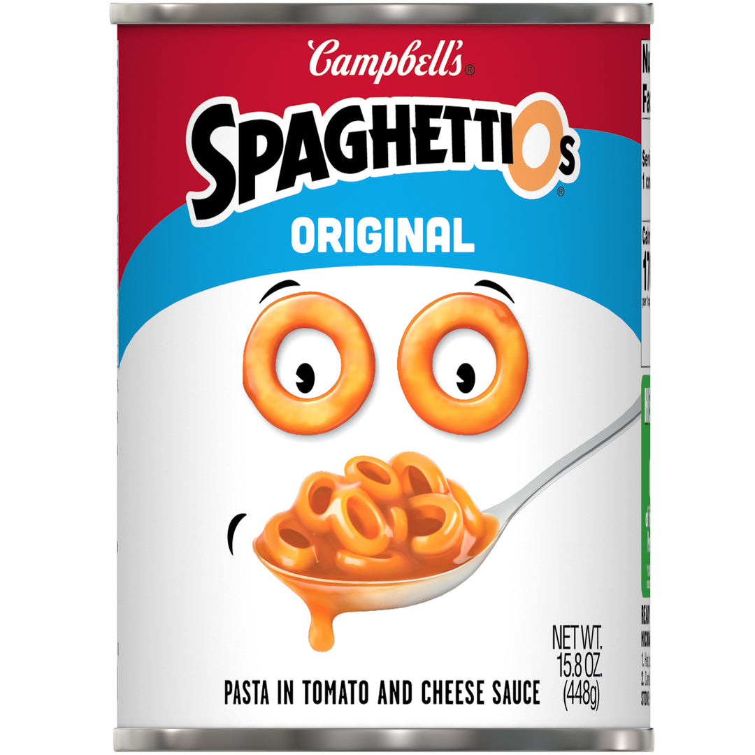 Campbell's Spaghetti O's Tomato Pasta-15.8 oz.-24/Case