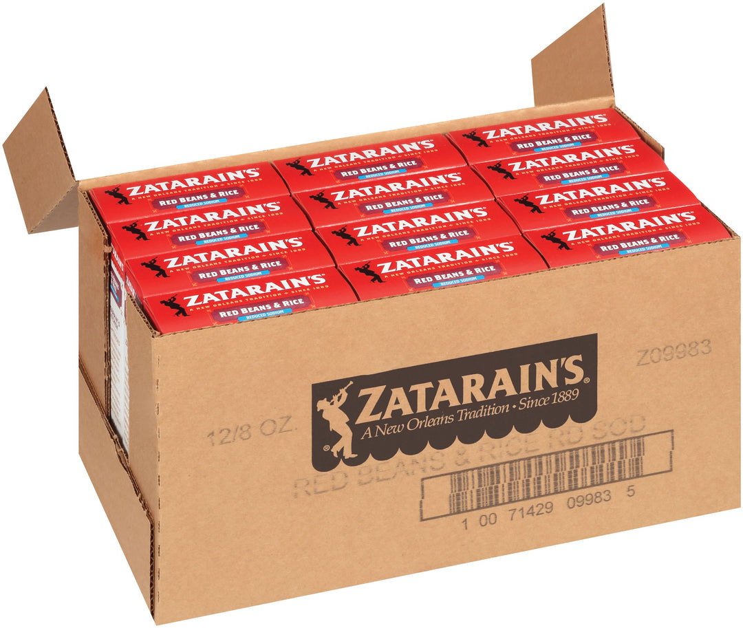Zatarains Rice With Red Beans-8 oz.-12/Case
