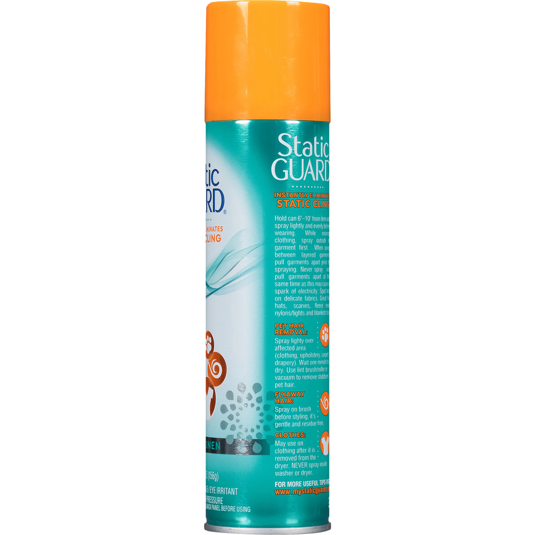 Static Guard Static Guard Fabric Spray Fresh Linen-5.5 oz.-6/Case