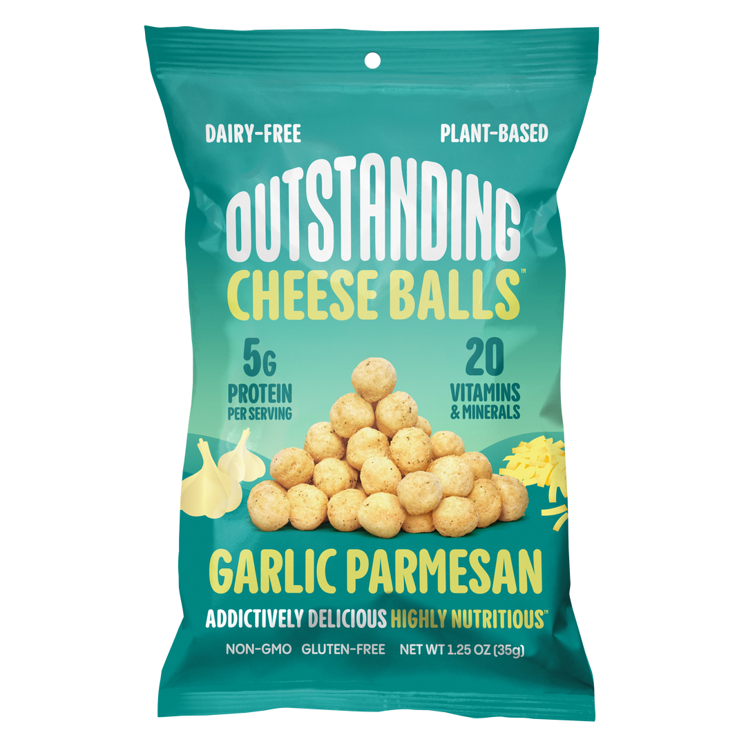 Outstanding Cheese Balls Garlic-1.25 oz.-8/Case
