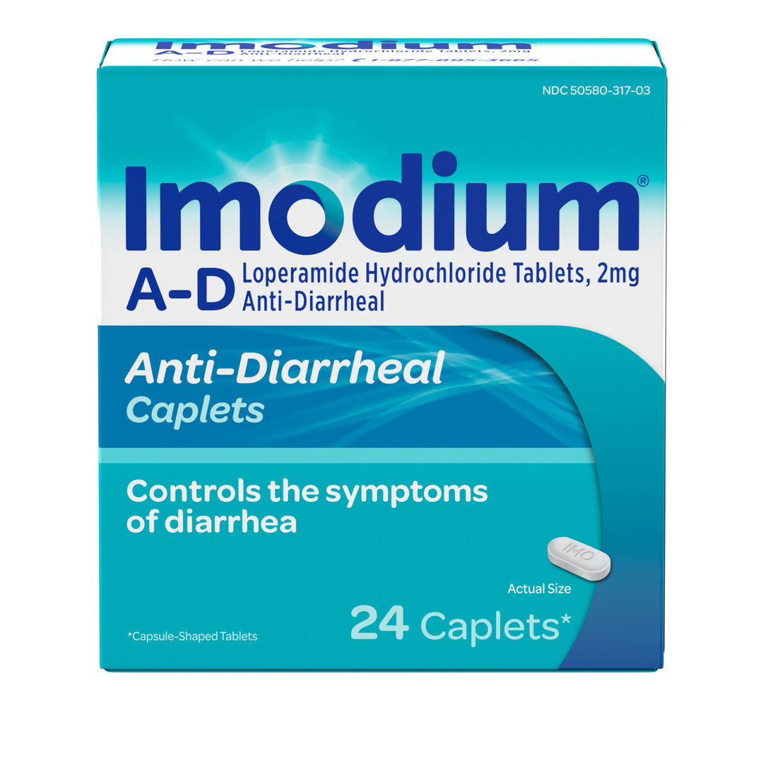 Imodium A-D Caplets-24 Count-6/Box-4/Case