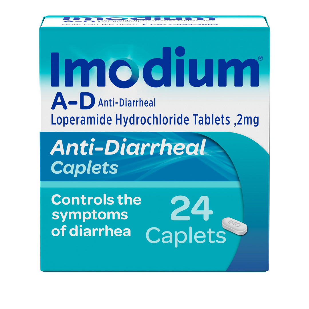 Imodium A-D Caplets-24 Count-6/Box-4/Case