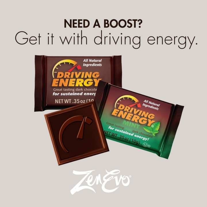Zenevo Driving Energy Mint Flat Case-0.35 oz.-50/Box-10/Case